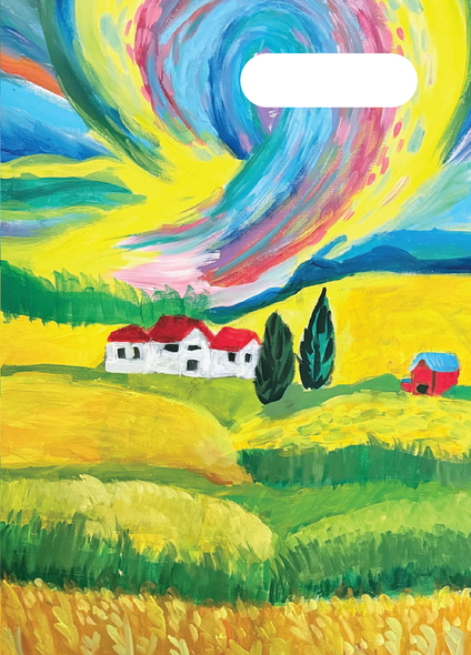 A4 Book Cover - The Secret of the Wind's Heart