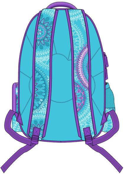 Big Kids Backpack - Amethyst Spirit