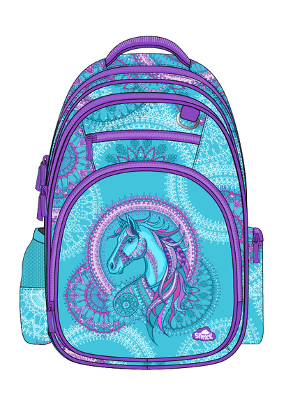 Big Kids Backpack - Amethyst Spirit