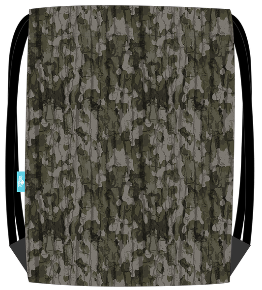 Big Drawstring Bag - Bush Camo