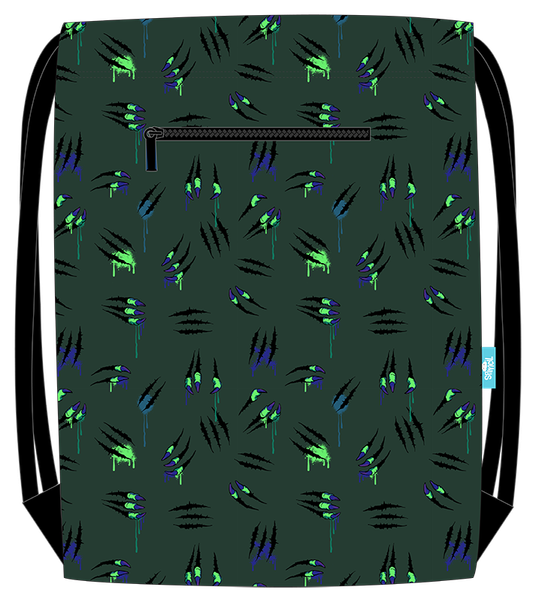 Big Drawstring Bag - Raptor Rampage