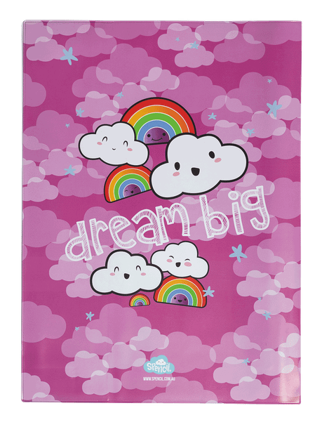 Scrapbook Cover - Rainbow Cloud 2