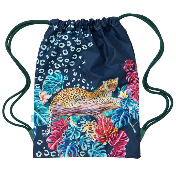 Big Drawstring Bag - Leopard Queen