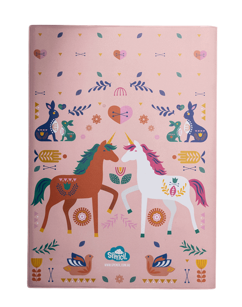 A4 Book Cover - Unicornia 1
