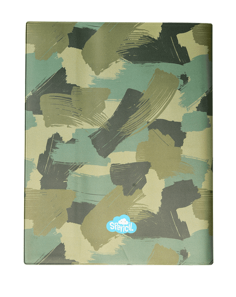 Exercise Book Cover - Camo Biker 3