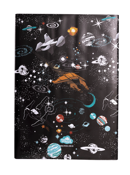 A4 Book Cover - Space Adventure 1