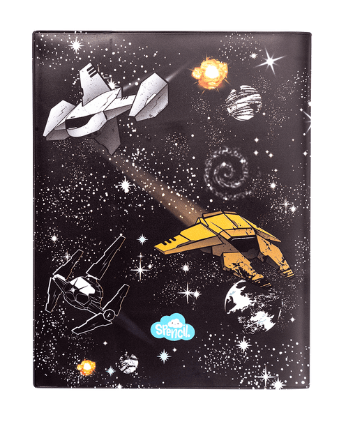 Exercise Book Cover - Space Adventure 2