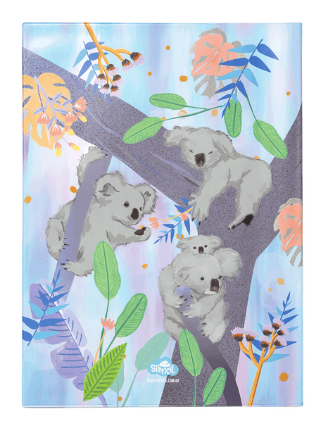 Scrapbook Cover - Koala Daydream 1