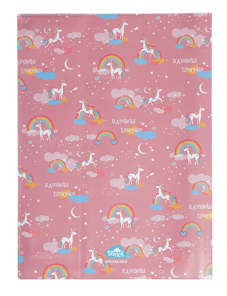 Scrapbook Cover - Rainbow Unicorn 4