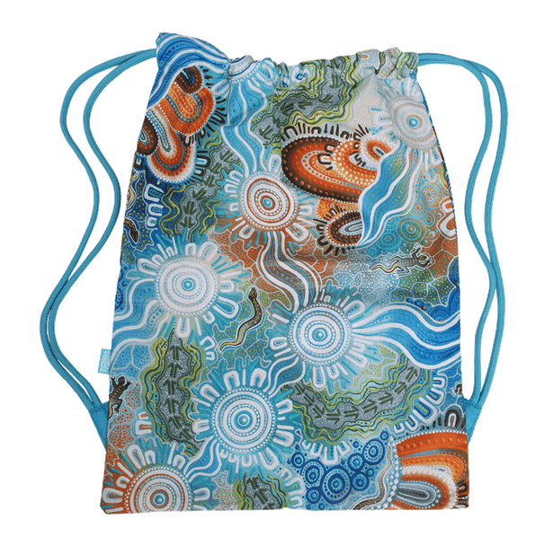 Big Drawstring Bag - Kalkatungu Muu