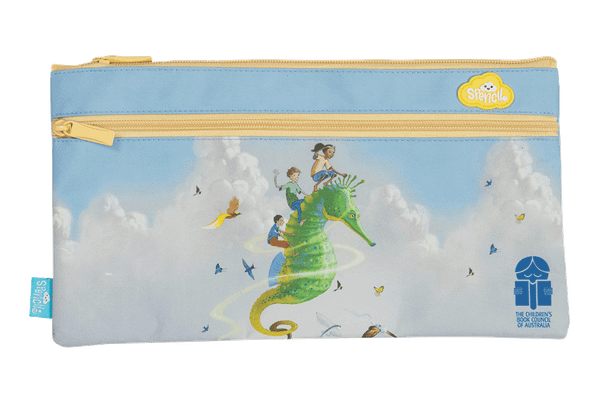 Twin Zip Pencil Case - Read, Grow, Inspire