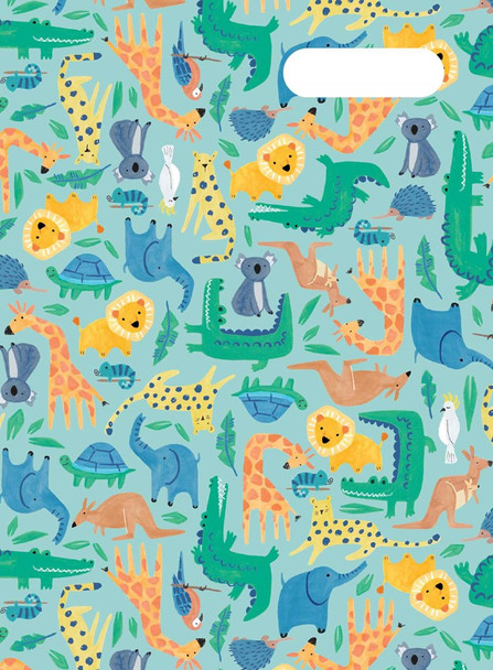 Scrapbook Cover - Safari Puzzle 1
