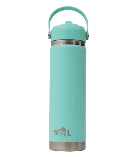 Big Insulated Water Bottle 650ml - Mint