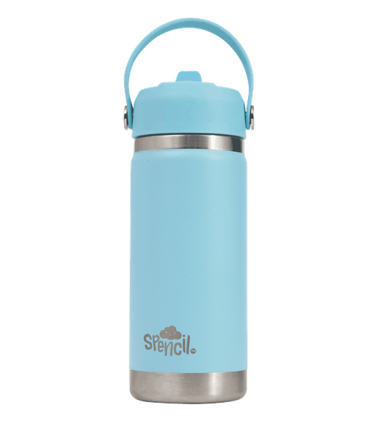 Little Insulated Water Bottle 470ml - Sky