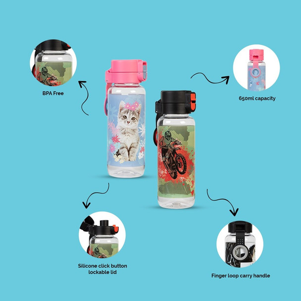 Big Water Bottle - 650ml - Dinosaur Discovery