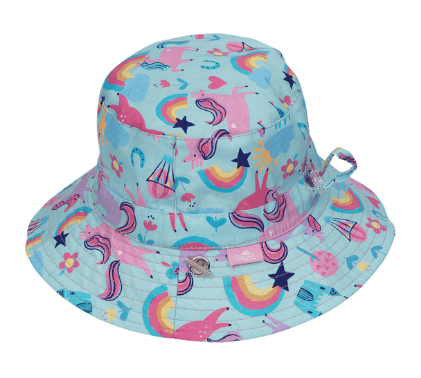 Reversible Bucket Hat - Unicorn Party