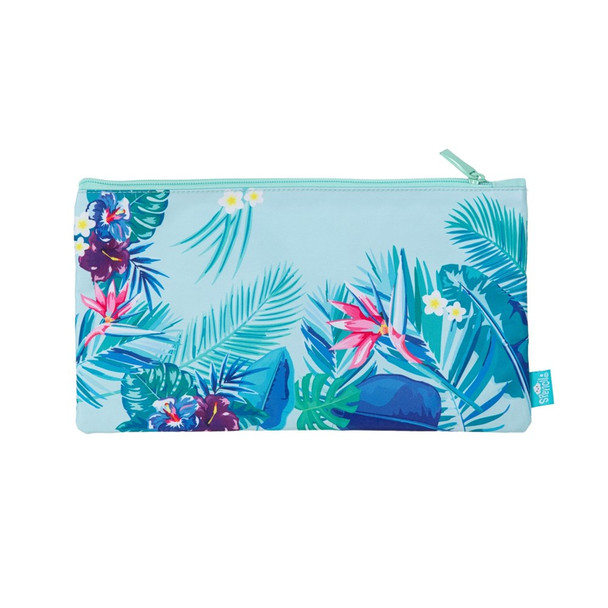 Twin Zip Pencil Case - Island Vibes
