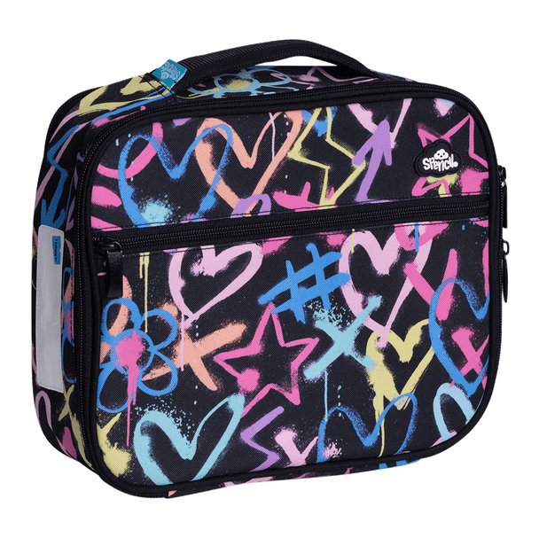 Big Cooler Lunch Bag - Hearts & Crosses
