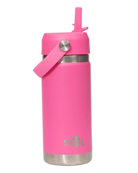 Little Insulated Water Bottle 470ml- Fuschia