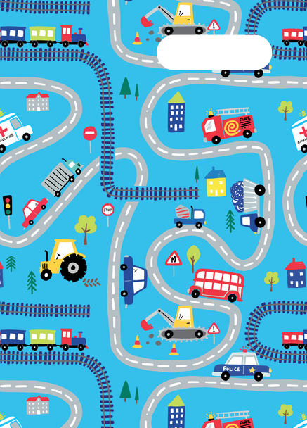 A4 Book Cover - Tiny Town