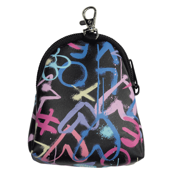 Coin Pouch - Hearts & Crosses