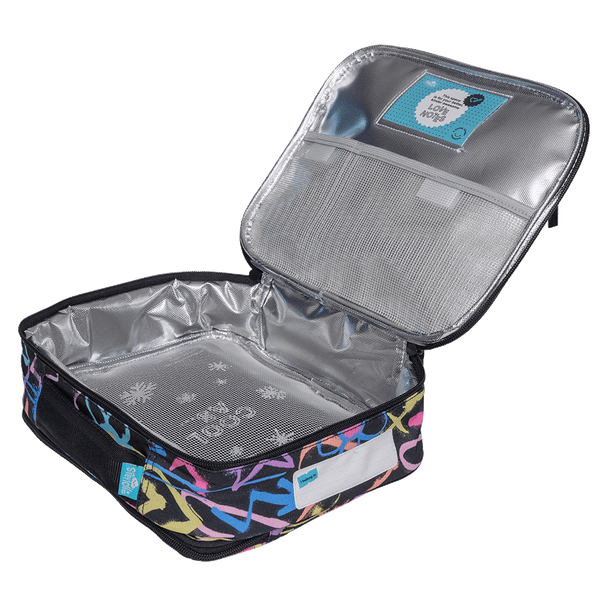 Big Cooler Lunch Bag + Chill Pack - Hearts & Crosses