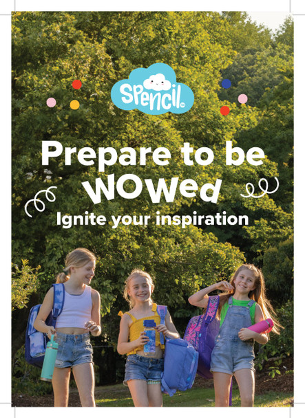 Spencil Point of Sale - A4 Poster - Prepare to be WOWed