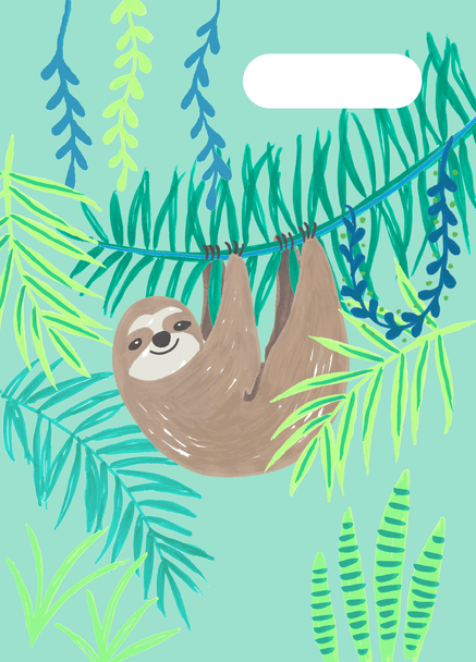 A4 Book Cover - Just Chillin