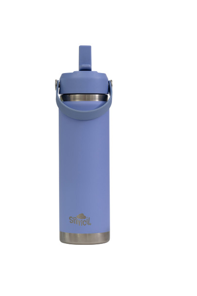 Big Insulated Water Bottle 650ml - Periwinkle