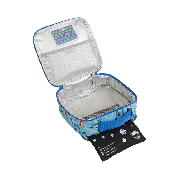 Little Cooler Lunch Bag + Chill Pack-Tiny Town