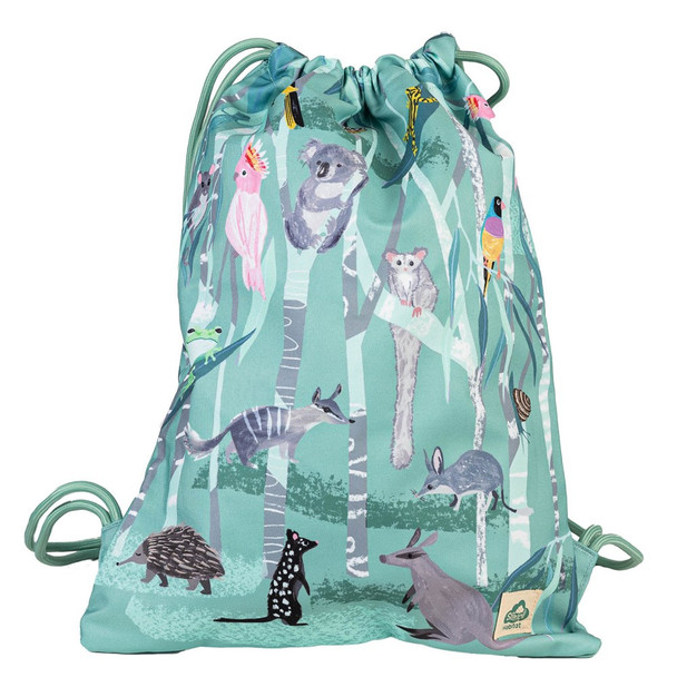 Habitat Big Drawstring Bag - Threatened Aussies