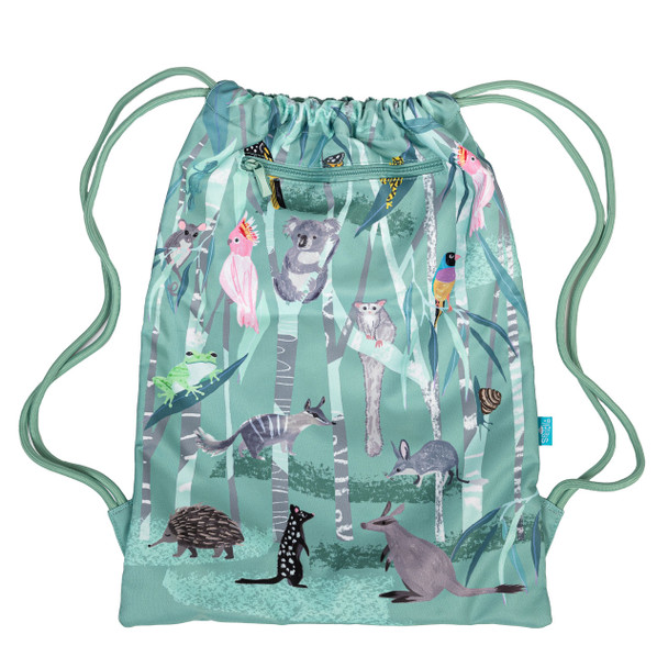 Habitat Big Drawstring Bag - Threatened Aussies