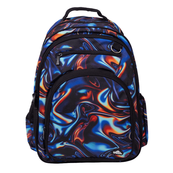 Big Kids Backpack - Metallic Waves