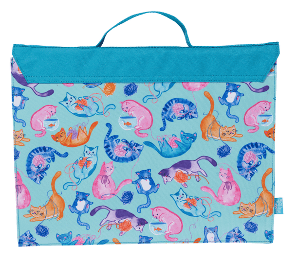 Library Bag - Crazy Cats