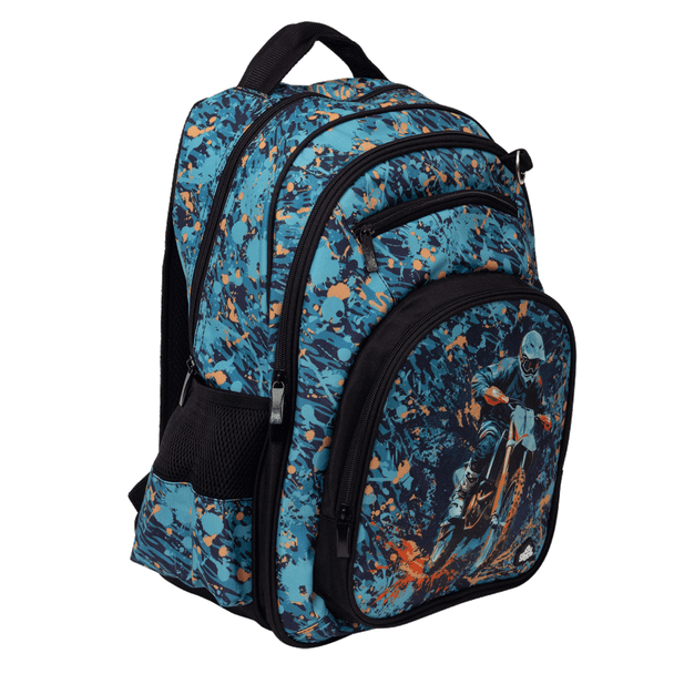 Big Kids Backpack - Moto Camo Trax