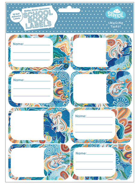 Book Labels - Wani-Wani Watina