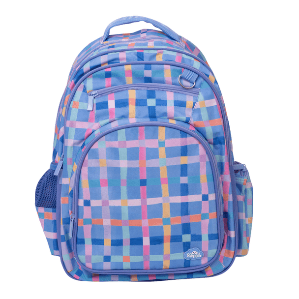 Big Kids Backpack - Pastel Plaid