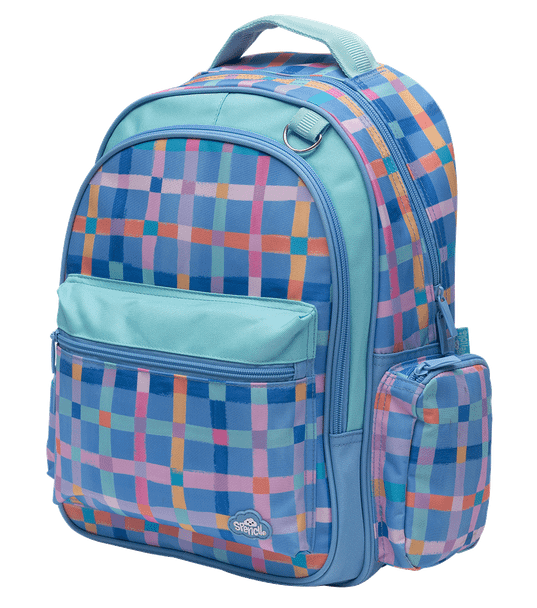 Little Kids Backpack - Pastel Plaid