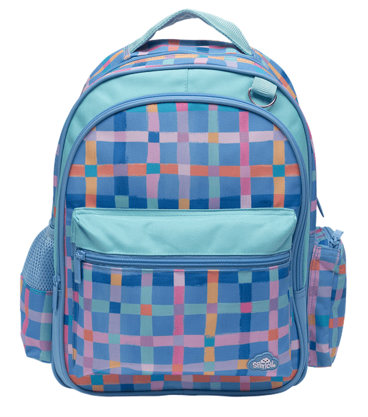 Little Kids Backpack - Pastel Plaid