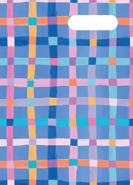 A4 Book Cover - Pastel Plaid