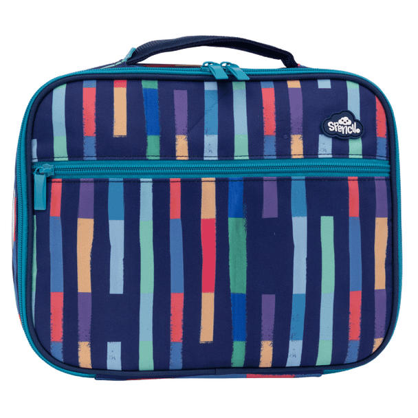 Big Cooler Lunch Bag + Chill Pack - Bright Stripes