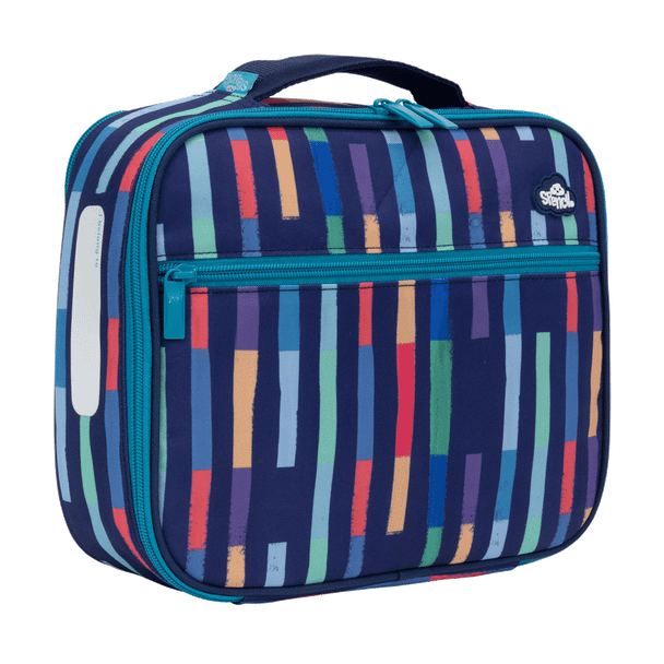 Big Cooler Lunch Bag + Chill Pack - Bright Stripes