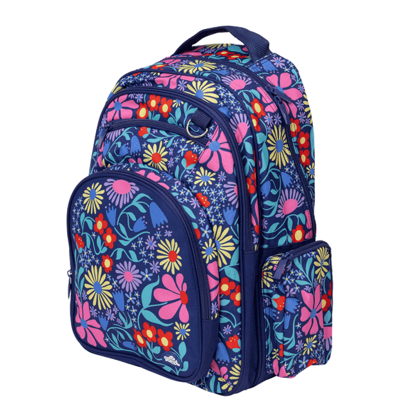 Big Kids Backpack - Flower Fun