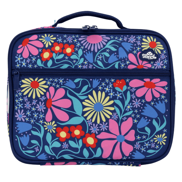 Big Cooler Lunch Bag + Chill Pack - Flower Fun