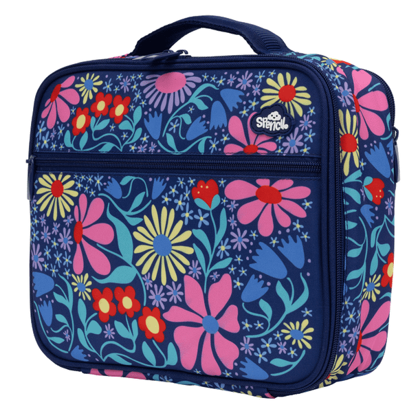 Big Cooler Lunch Bag + Chill Pack - Flower Fun