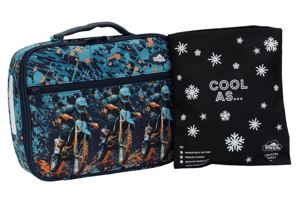 Big Cooler Lunch Bag + Chill Pack - Moto Camo Trax