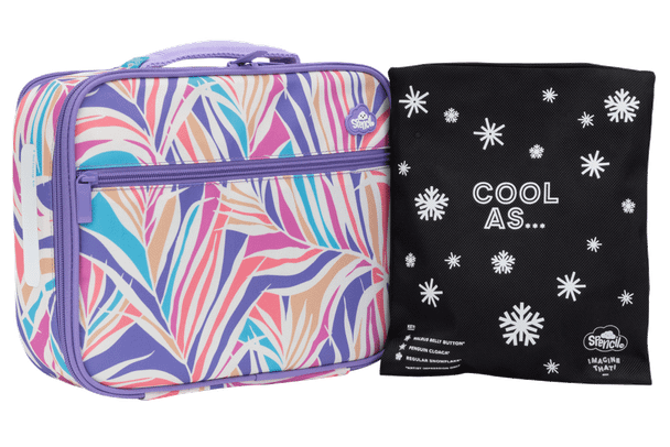 Big Cooler Lunch Bag + Chill Pack - Paradise Palms