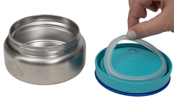 Hot Stuff Insulated Food Jar 300ml - Lagoon