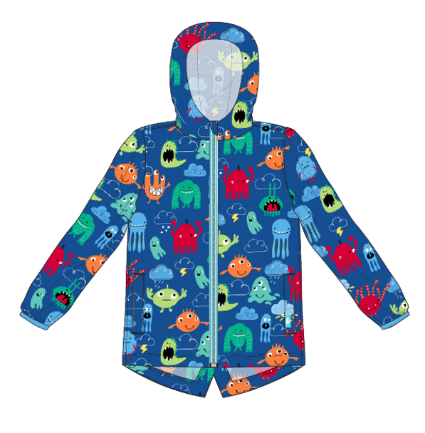Raincoat - Little Monsters 4 PACK