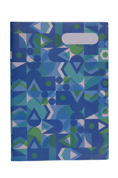 A4 Book Cover - Geo Pop 2